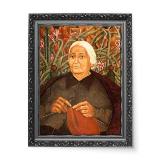 Frida Kahlo Portrait of Dona Rosita Morillo 50x70 wydruk na płótnie CANVAS