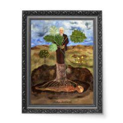 Frida Kahlo Portrait of Luther Burbank 50×70 wydruk na płótnie CANVAS
