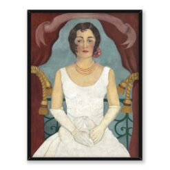 Frida Kahlo Portret kobiety w bieli 30x40