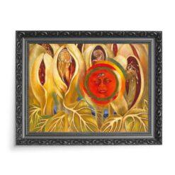 Frida Kahlo Słońce i życie 70×50 wydruk na płótnie CANVAS