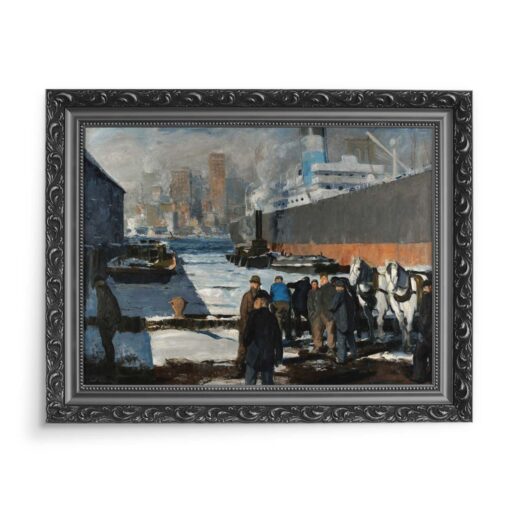George Bellows Dokerzy 70x50 wydruk na płótnie CANVAS
