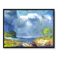 George Bellows Nadciąga burza 40x30