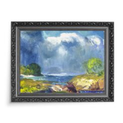 George Bellows Nadciąga burza 70x50 wydruk na płótnie CANVAS