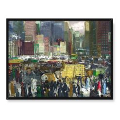 George Bellows Nowy Jork 40x30