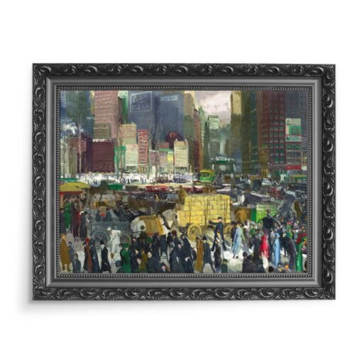 George Bellows Nowy Jork 70x50 wydruk na płótnie CANVAS