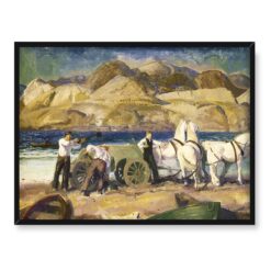 George Bellows Wóz z piaskiem 40x30