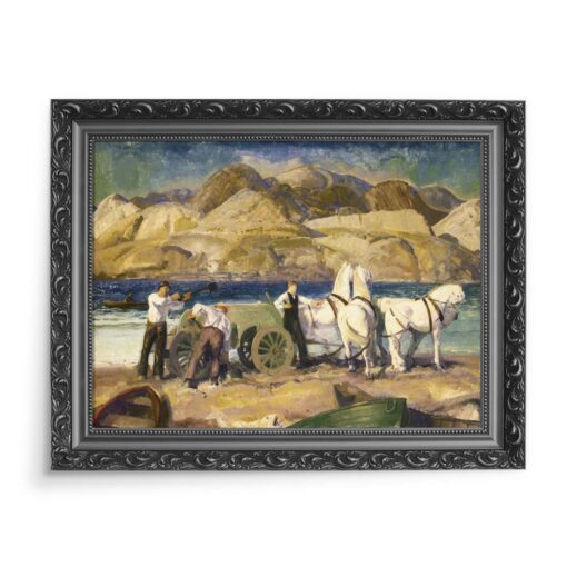 George Bellows Wóz z piaskiem 70x50 wydruk na płótnie CANVAS