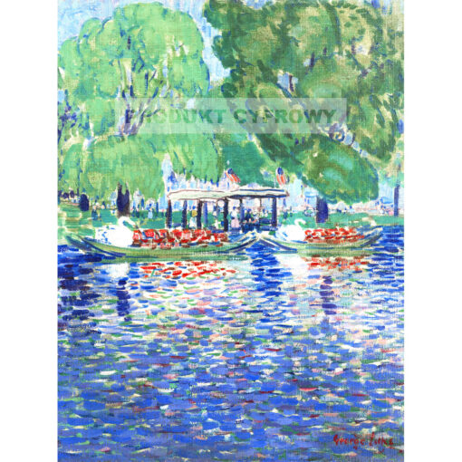 George Benjamin Luks Łabędzie — produkt cyfrowy do pobrania