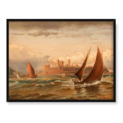 George Goodwin Kilburne Krajobraz morski Peel 40x30
