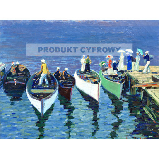 George Luks Wakacje nad rzeką Hudson — produkt cyfrowy do pobrania