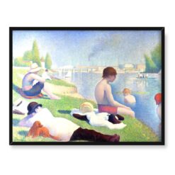 Georges Seurat Baigneurs a Asnieres 40x30