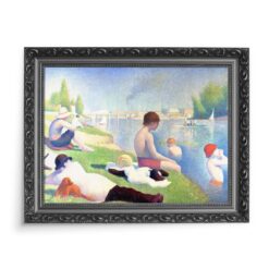 Georges Seurat Baigneurs a Asnieres 70x50 wydruk na płótnie CANVAS