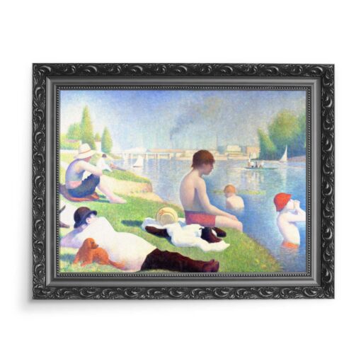 Georges Seurat Baigneurs a Asnieres 70x50 wydruk na płótnie CANVAS