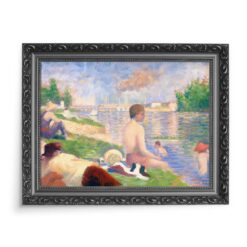 Georges Seurat Kąpiel w Asnieres Studium 70x50 wydruk na płótnie CANVAS
