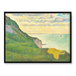 Georges Seurat Krajobraz morski w Port-en-Bessin Normandia 40x30 w RAMIE