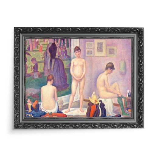 Georges Seurat Modelki 70x50 wydruk na płótnie CANVAS
