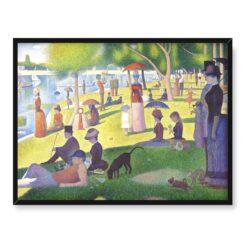 Georges Seurat Niedziela na La Grande Jatte 40x30 w RAMIE