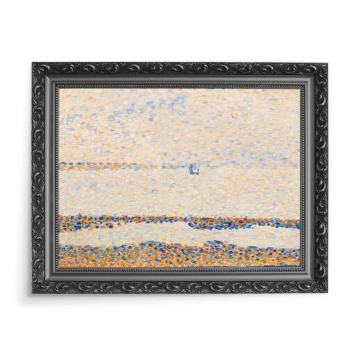 Georges Seurat Plaża w Gravelines 70x50 wydruk na płótnie CANVAS