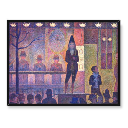 Georges Seurat pokaz cyrkowy 40x30
