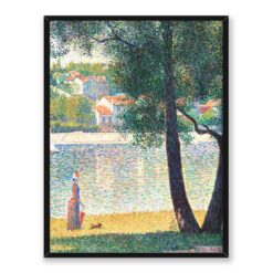 Georges Seurat Sekwana w Courbevoie 30x40