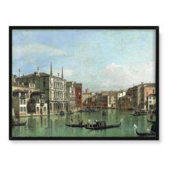 Giovanni Antonio Canal The Grand Canal Venice Looking Southeast 40x30 w RAMIE