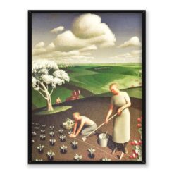 Grant Wood Wiosna na wsi 30x40