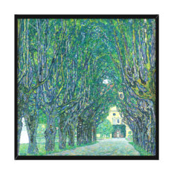 Gustav Klimt Aleja do Schloss Kammer 50×50