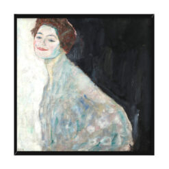 Gustav Klimt Dama w bieli 50×50