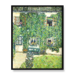 Gustav Klimt Dom leśniczego w Weissenbach 40×50