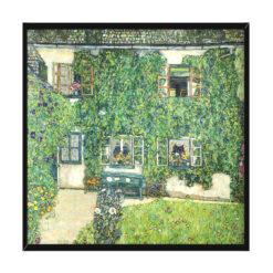 Gustav Klimt Dom leśniczego w Weissenbach 50×50