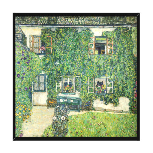 Gustav Klimt Dom leśniczego w Weissenbach 50x50