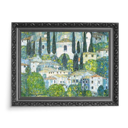 Gustav Klimt Kościół w Cassone 70x50 wydruk na płótnie CANVAS