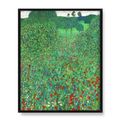 Gustav Klimt Kwitnące maki 40×50