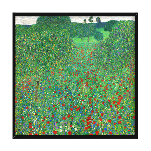 Gustav Klimt Kwitnące maki 50x50