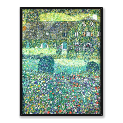 Gustav Klimt Leśniczówka w Weissenbach I 30x40 w RAMIE