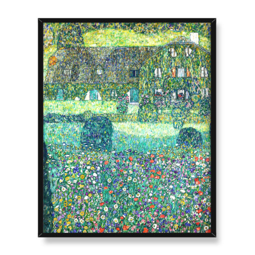 Gustav Klimt Leśniczówka w Weissenbach I 40x50 w RAMIE