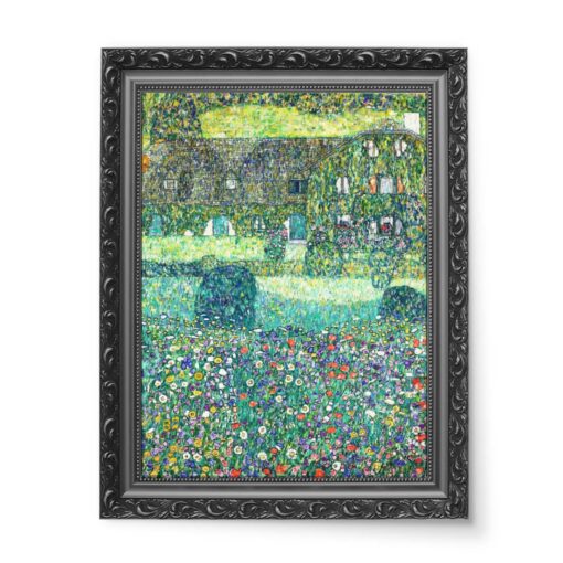 Gustav Klimt Leśniczówka w Weissenbach I 50x70 wydruk na płótnie CANVAS