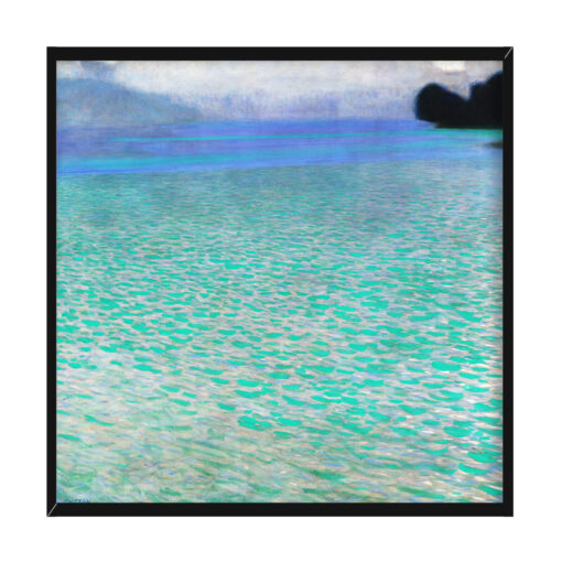 Gustav Klimt Nad jeziorem Attersee 50x50