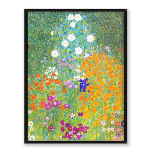Gustav Klimt Ogród kwiatowy Bauerngarten 30x40