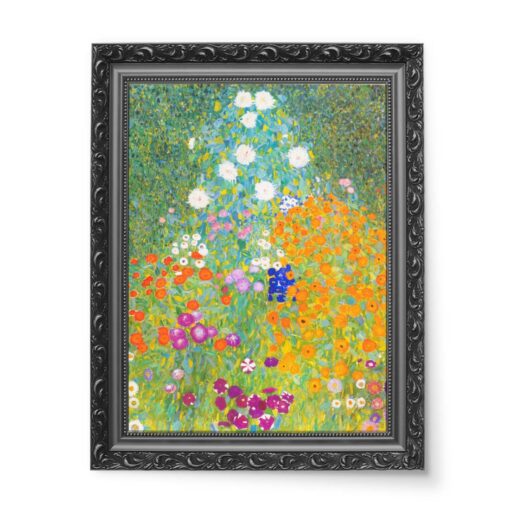 Gustav Klimt Ogród kwiatowy Bauerngarten 50x70 wydruk na płótnie CANVAS