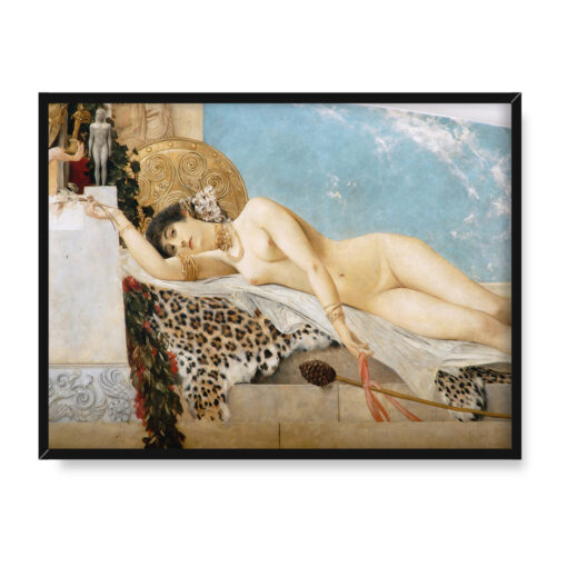 Gustav Klimt Ołtarz Dionizosa Szczegóły 40x30 w RAMIE