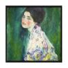 Gustav Klimt Portret damy 50×50