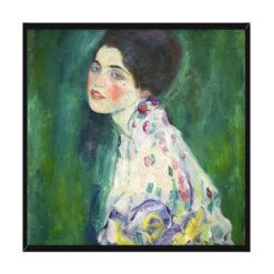 Gustav Klimt Portret damy 50×50