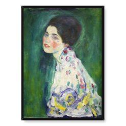 Gustav Klimt Portret damy 50×70