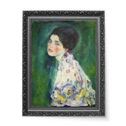 Gustav Klimt Portret damy 50×70 wydruk na płótnie CANVAS