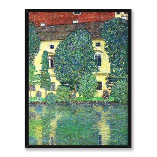 Gustav Klimt Schloss Kammer nad jeziorem Attersee Iii 30x40 w RAMIE