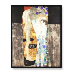 Gustav Klimt Trzy epoki 40×50