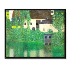 Gustav Klimt Zamek wodny 50×40