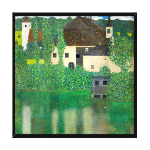 Gustav Klimt Zamek wodny 50x50