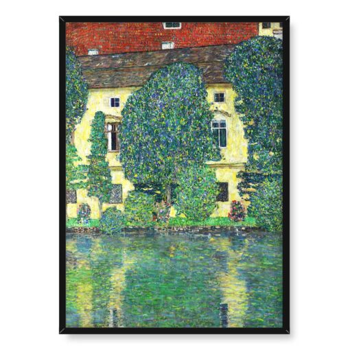 Gustav Klimt Zanek Kammer nad jeziorem Attersee Iii 50x70